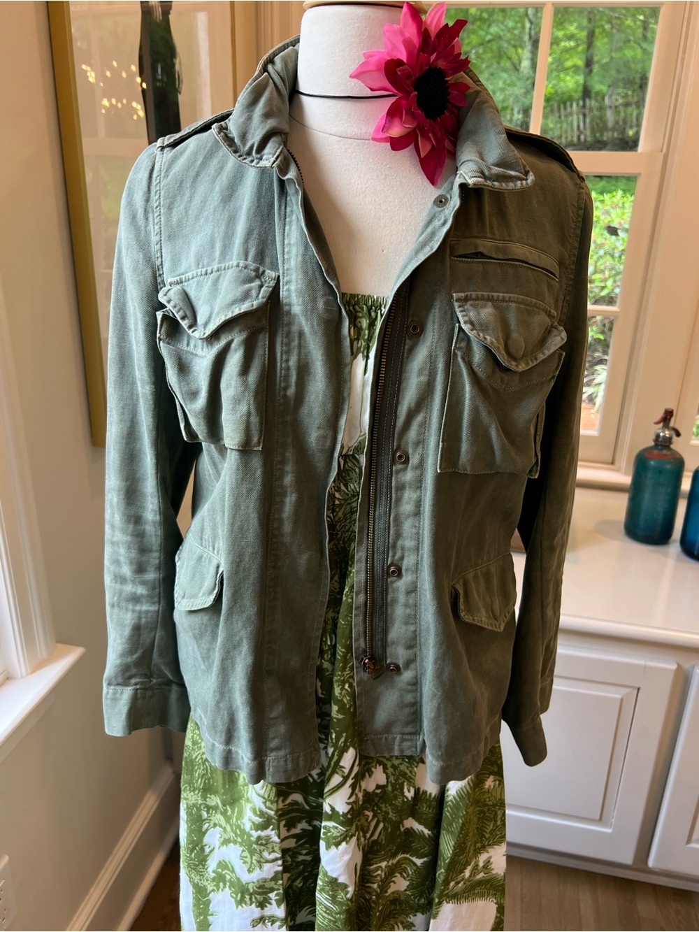 NILI LOTAN Classic Utility Jacket - Women